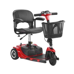 3 Wheel Folding Mobility Scooter for Adults & Seniors, Heavy-Duty Electric Powered Mobility Scooter & 12 Mile Long Range